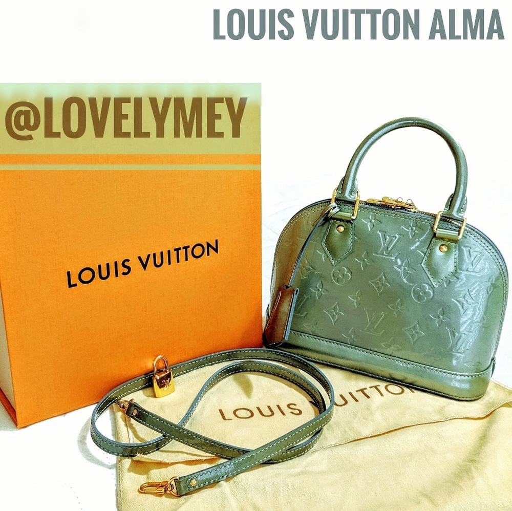 🆕FULL SET LOUIS VUITTON ALMA VERNIS BB